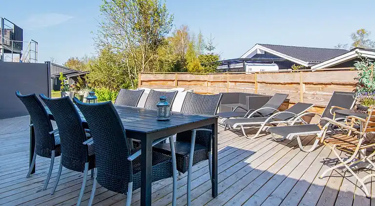 Sommerhus ved Øer Strand