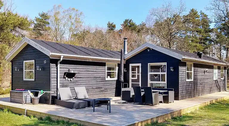 Ferienhaus am Helberskov Strand