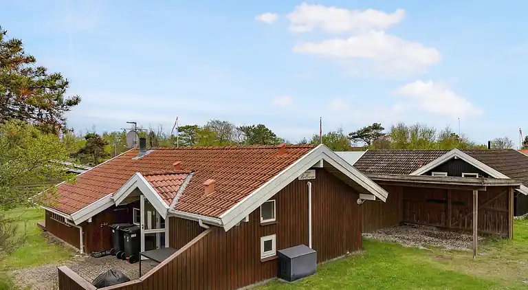 Modern vakantiehuis op 200 meter van het strand.