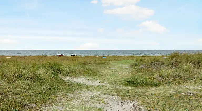 Modern vakantiehuis op 200 meter van het strand.