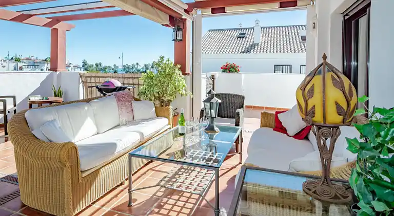 Penthouse next to the beach