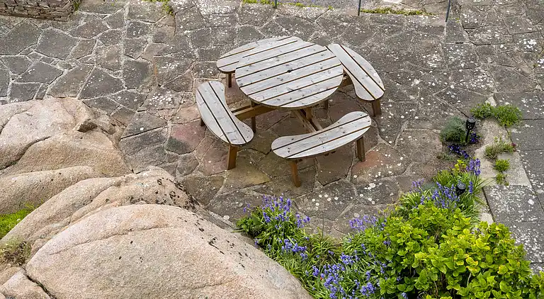 Ferielejlighed på de bornholmske klipper