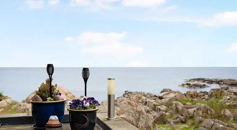 Ferielejlighed på de bornholmske klipper
