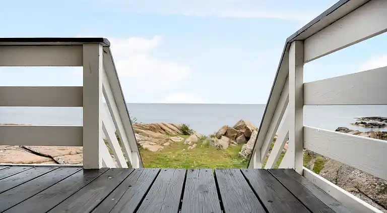 Ferielejlighed på de bornholmske klipper