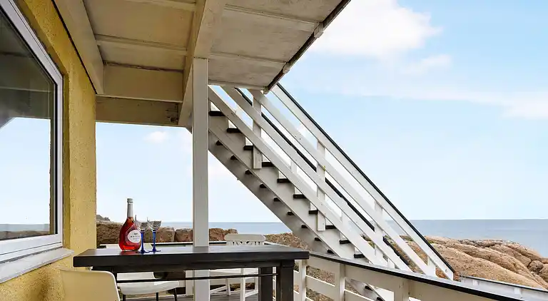 Ferielejlighed på de bornholmske klipper