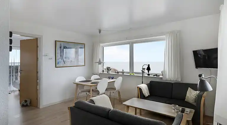 Ferielejlighed på de bornholmske klipper