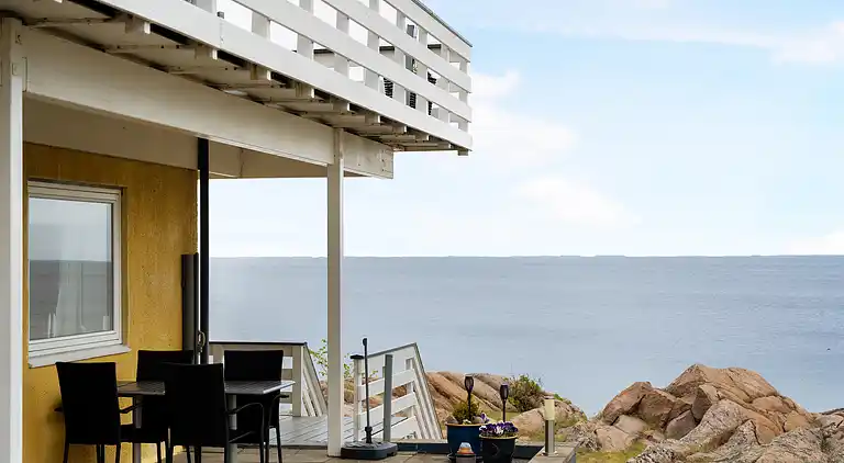 Ferielejlighed på de bornholmske klipper