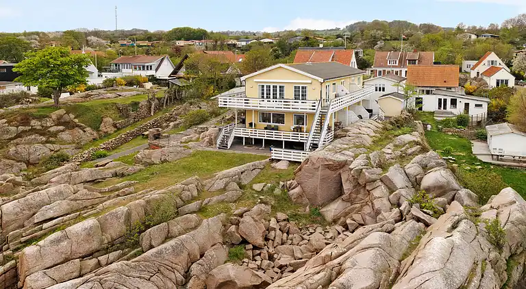 Ferielejlighed på de bornholmske klipper