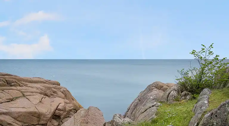 Ferielejlighed på Bornholms klipper