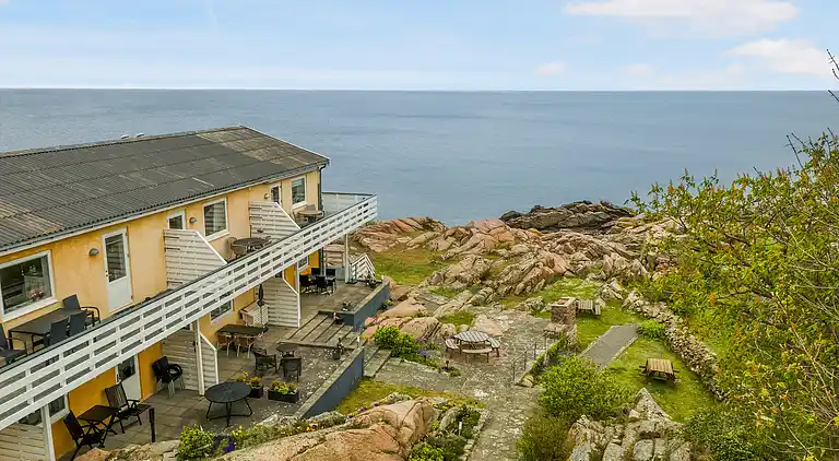 Ferielejlighed på Bornholms klipper