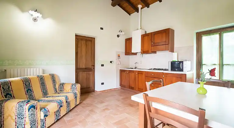 Gårdshus i Città di Castello