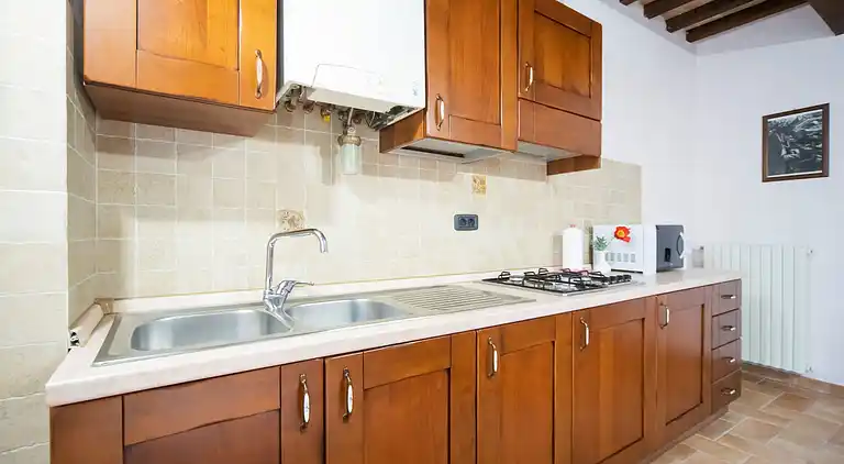 Gårdshus i Città di Castello