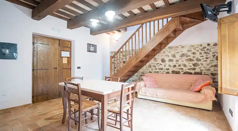 Gårdshus i Città di Castello