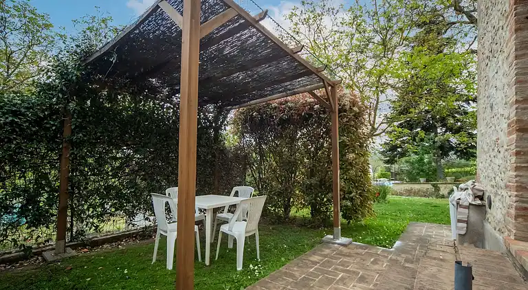 Gårdshus i Città di Castello