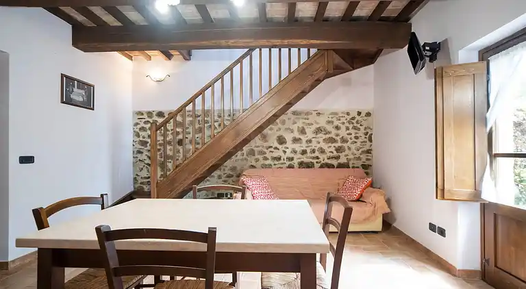 Gårdshus i Città di Castello