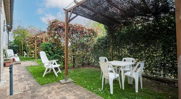 Gårdshus i Città di Castello