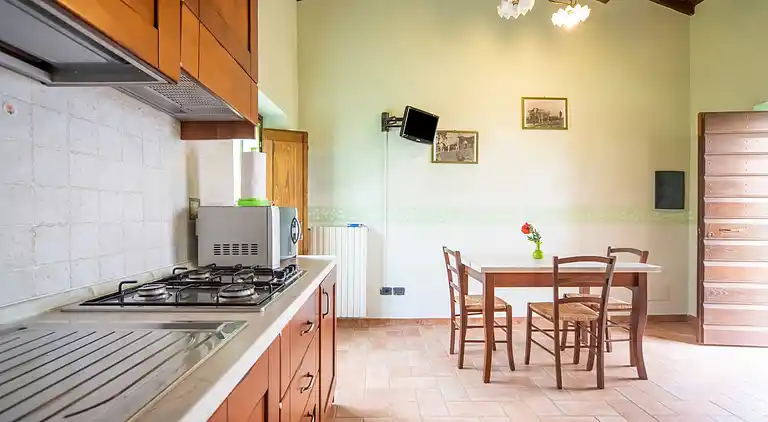 Gårdshus i Città di Castello