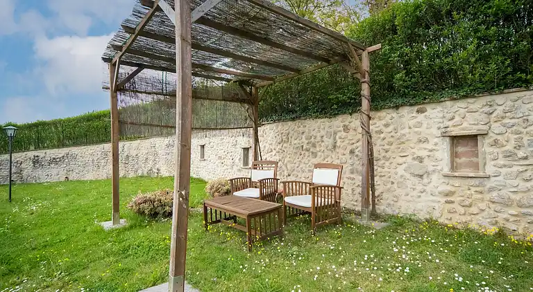 Gårdshus i Città di Castello