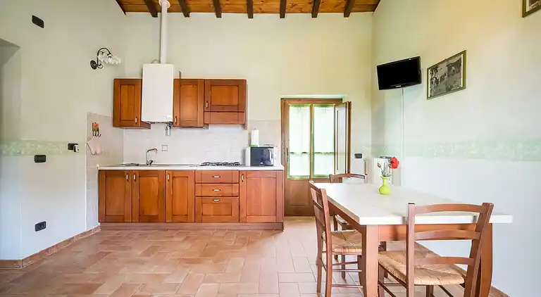 Gårdshus i Città di Castello