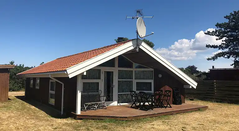 Modern vakantiehuis op 200 meter van het strand.