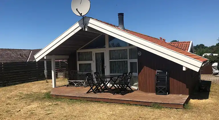 Modern vakantiehuis op 200 meter van het strand.