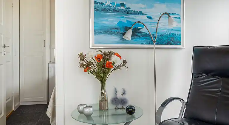 Holiday apartment with sea view on the cliffs