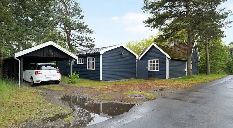 Charmerende sommerhus nær stranden