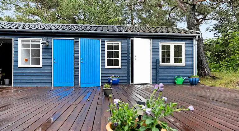 Charmerende sommerhus nær stranden