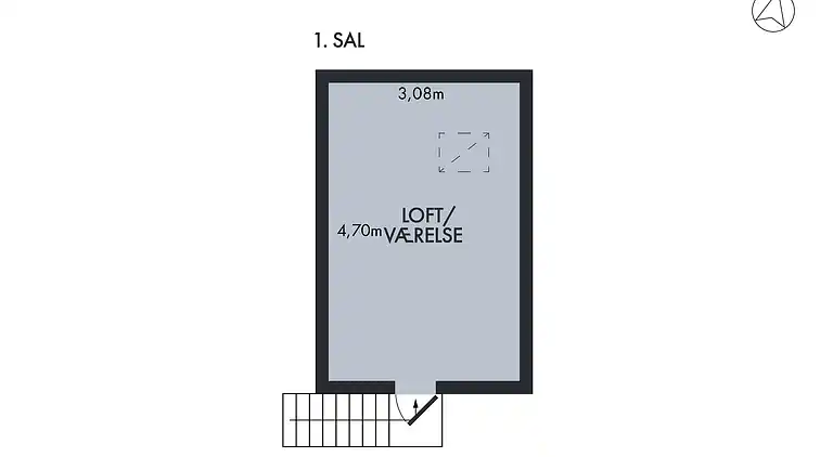 Charmerende sommerhus nær stranden