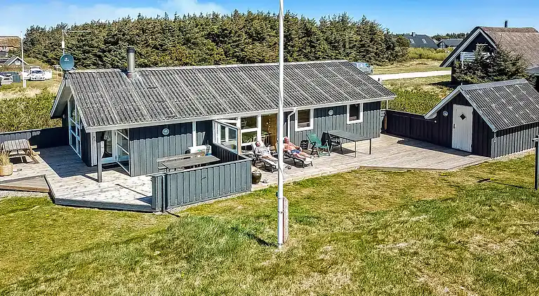 Sommerhus ved Vrist Strand