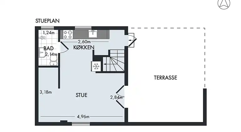 Gemütliches Ferienhaus auf Sydbornholm