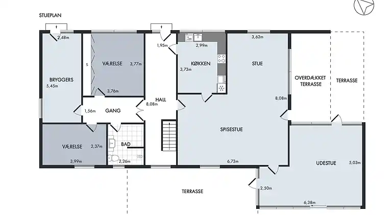 Stort familiehus på skønne Bornholm