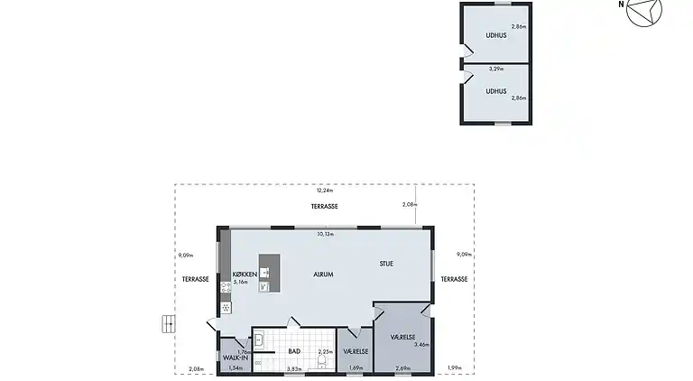 Ferienhaus auf dem abenteuerlichen Bornholm