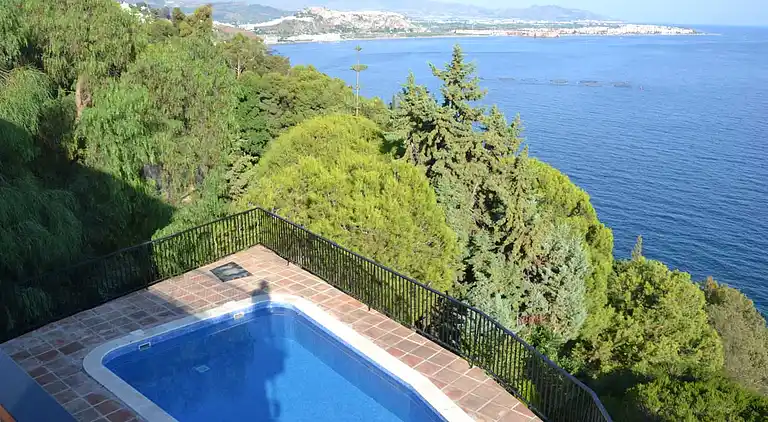 El Palmito, wonderful views as from a boat