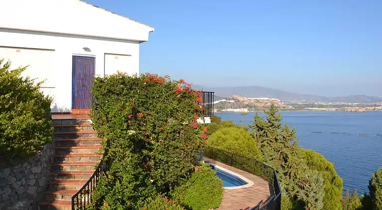 El Palmito, wonderful views as from a boat