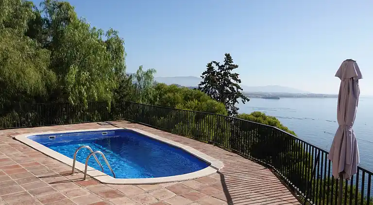 El Palmito, wonderful views as from a boat