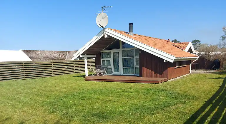 Modern vakantiehuis op 200 meter van het strand.