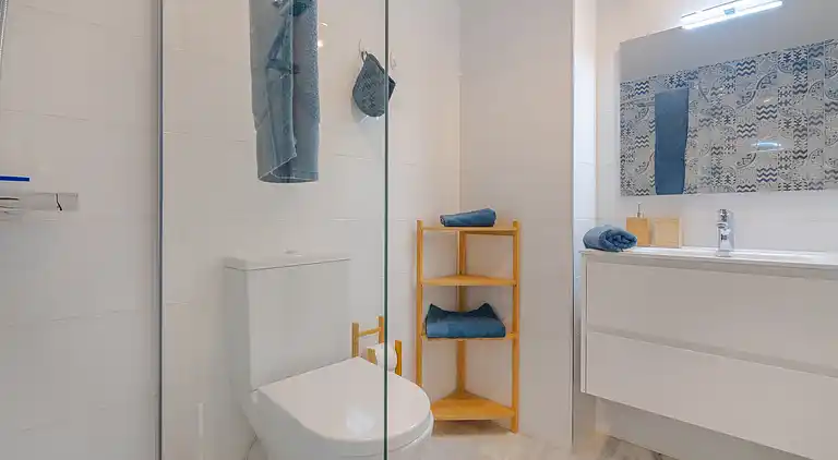 Modern beach side duplex penthouse. 