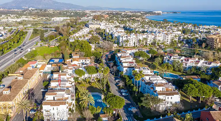 Modern beach side duplex penthouse. 