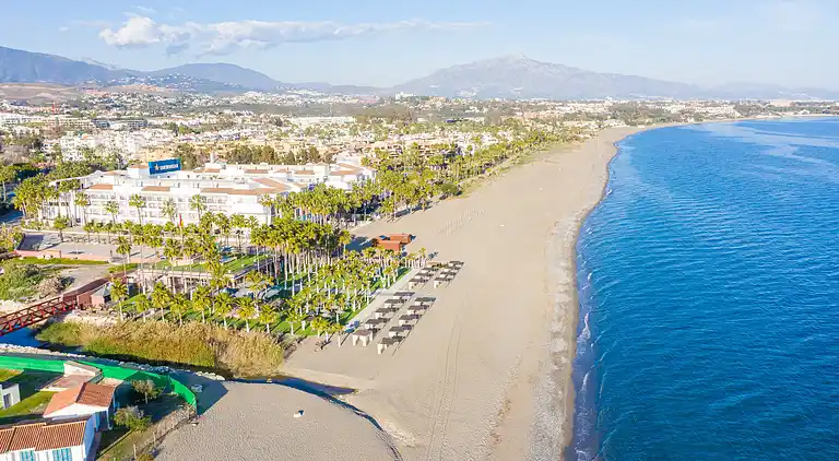 Modern beach side duplex penthouse. 