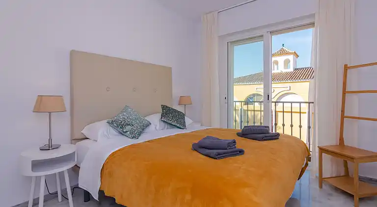 Modern beach side duplex penthouse. 