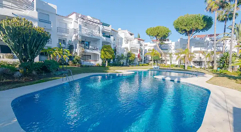 Modern beach side duplex penthouse. 