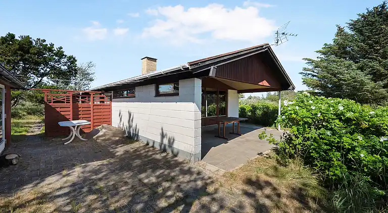 Gemütliches Sommerhaus am Sandstrand