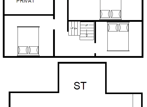 Sommerhus ved Rindby Strand