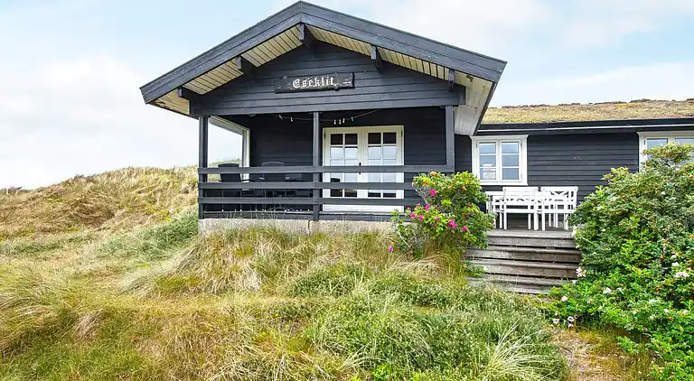 Semesterbostad vid Houvig Strand