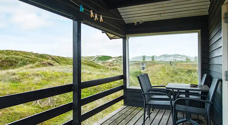 Semesterbostad vid Houvig Strand