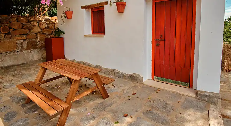 Gårdshus i Jimena de la Frontera