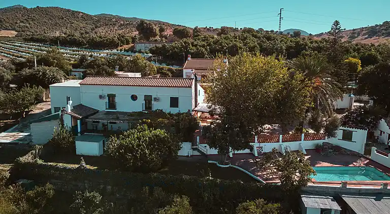Gårdshus i Jimena de la Frontera