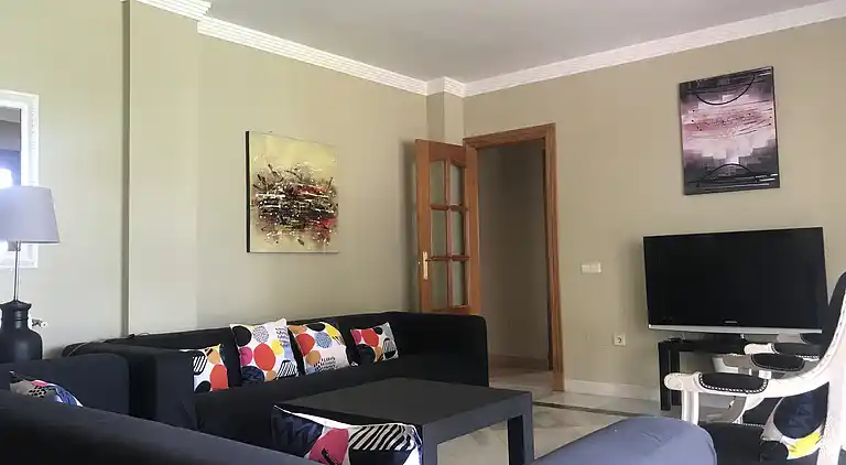 Stor strand villa i Marbella