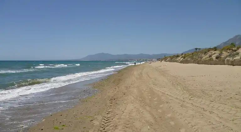 Stor strand villa i Marbella